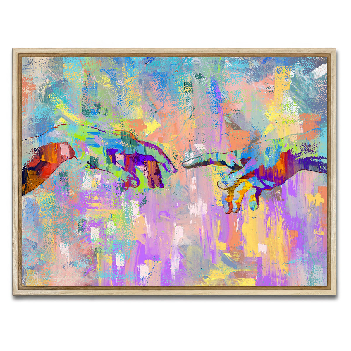 AUTO-MOCKUP WHITE | creation | 1 Piece | Natural Framed Canvas | group=4x3