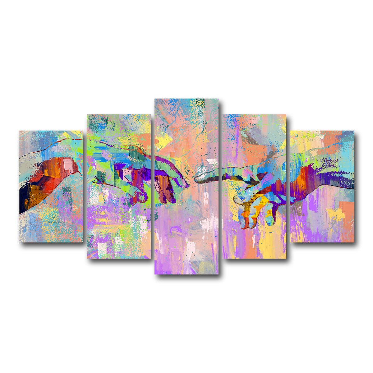 AUTO-MOCKUP WHITE | creation | 5 Piece | Gallery Wrap Canvas | group=5_normal