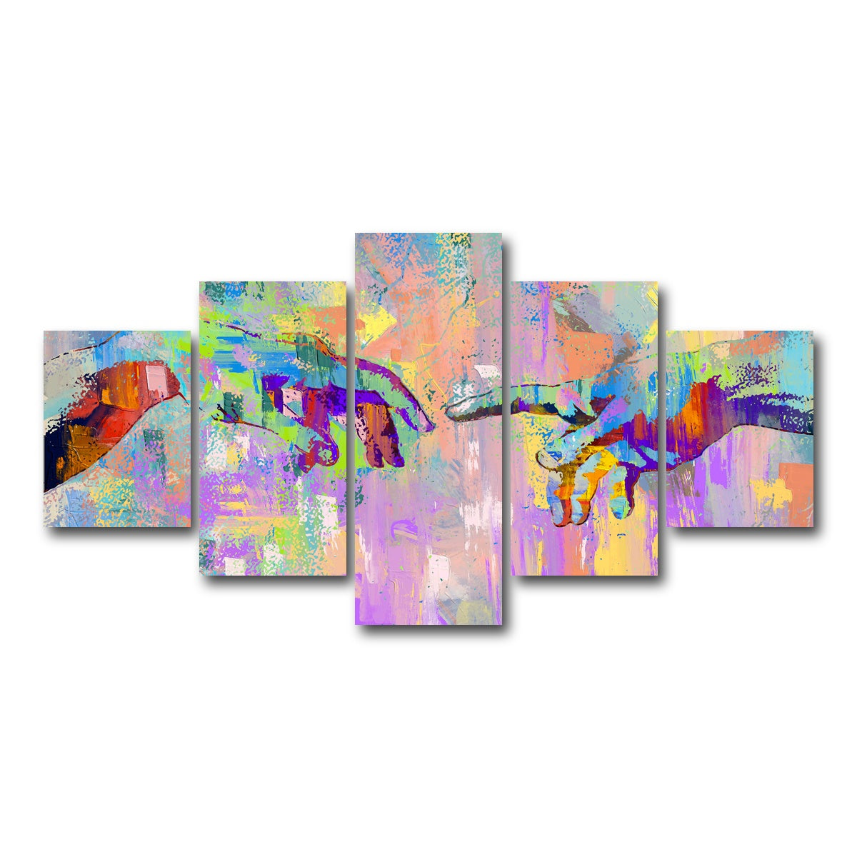 AUTO-MOCKUP WHITE | creation | 5 Piece | Gallery Wrap Canvas | group=5_short