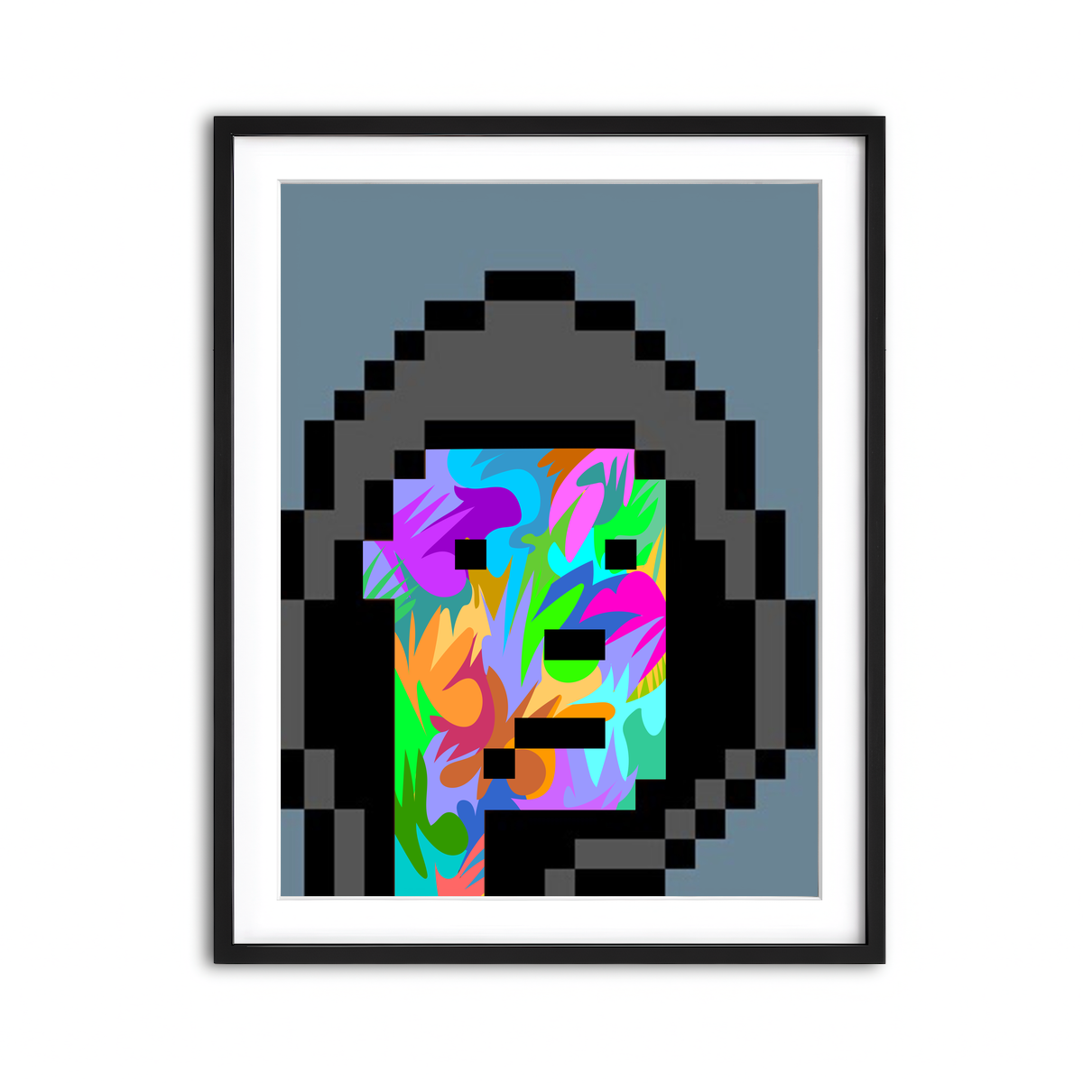 Framed Print 3x4 Black