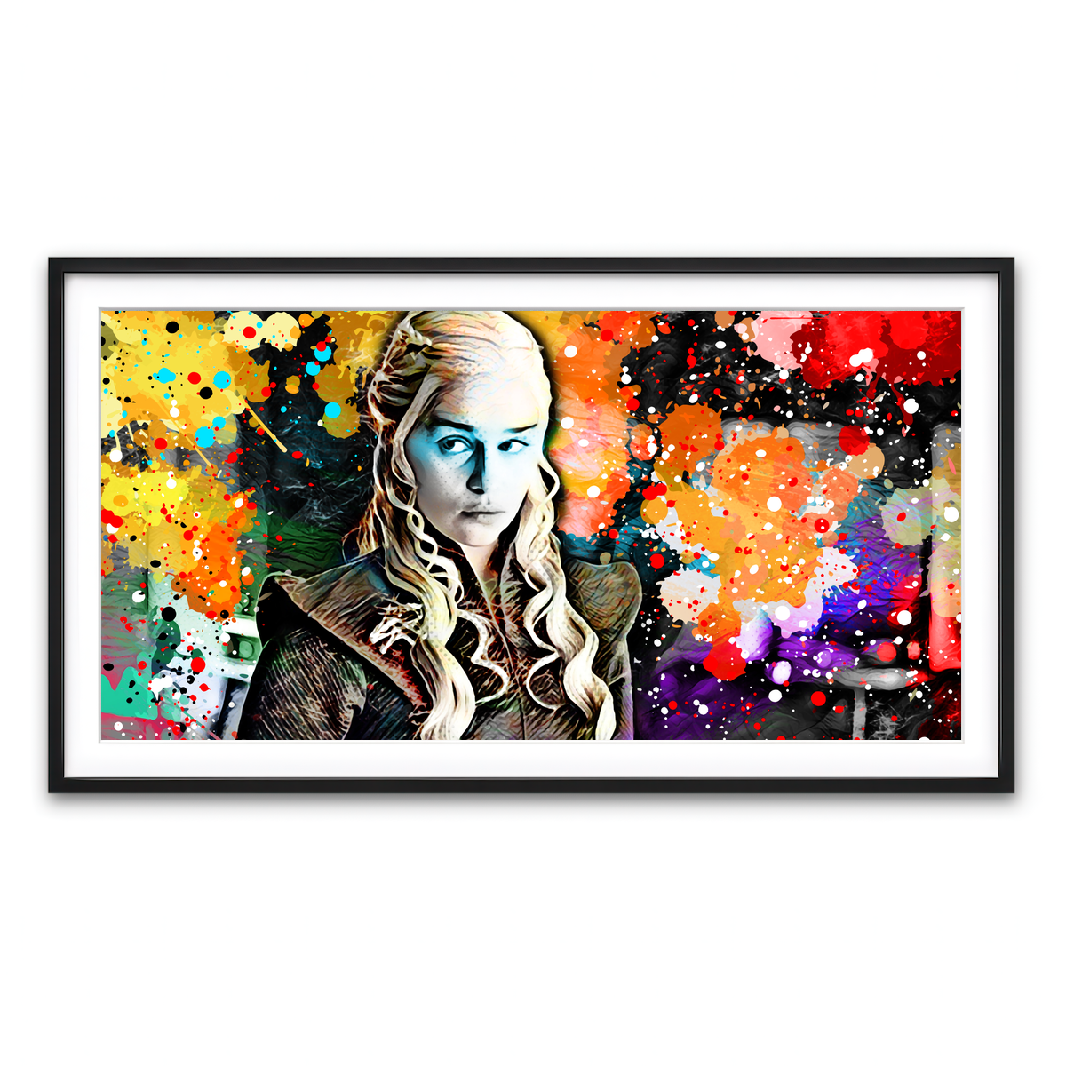 Framed Print 2x1 Black