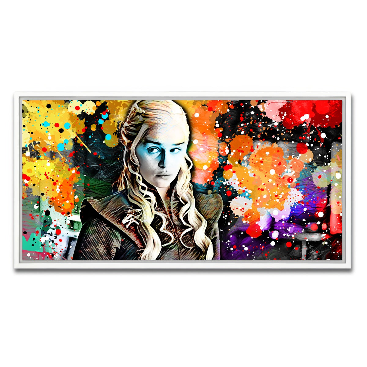 AUTO-MOCKUP WHITE | daenerys | 1 Piece | White Framed Canvas | group=2x1