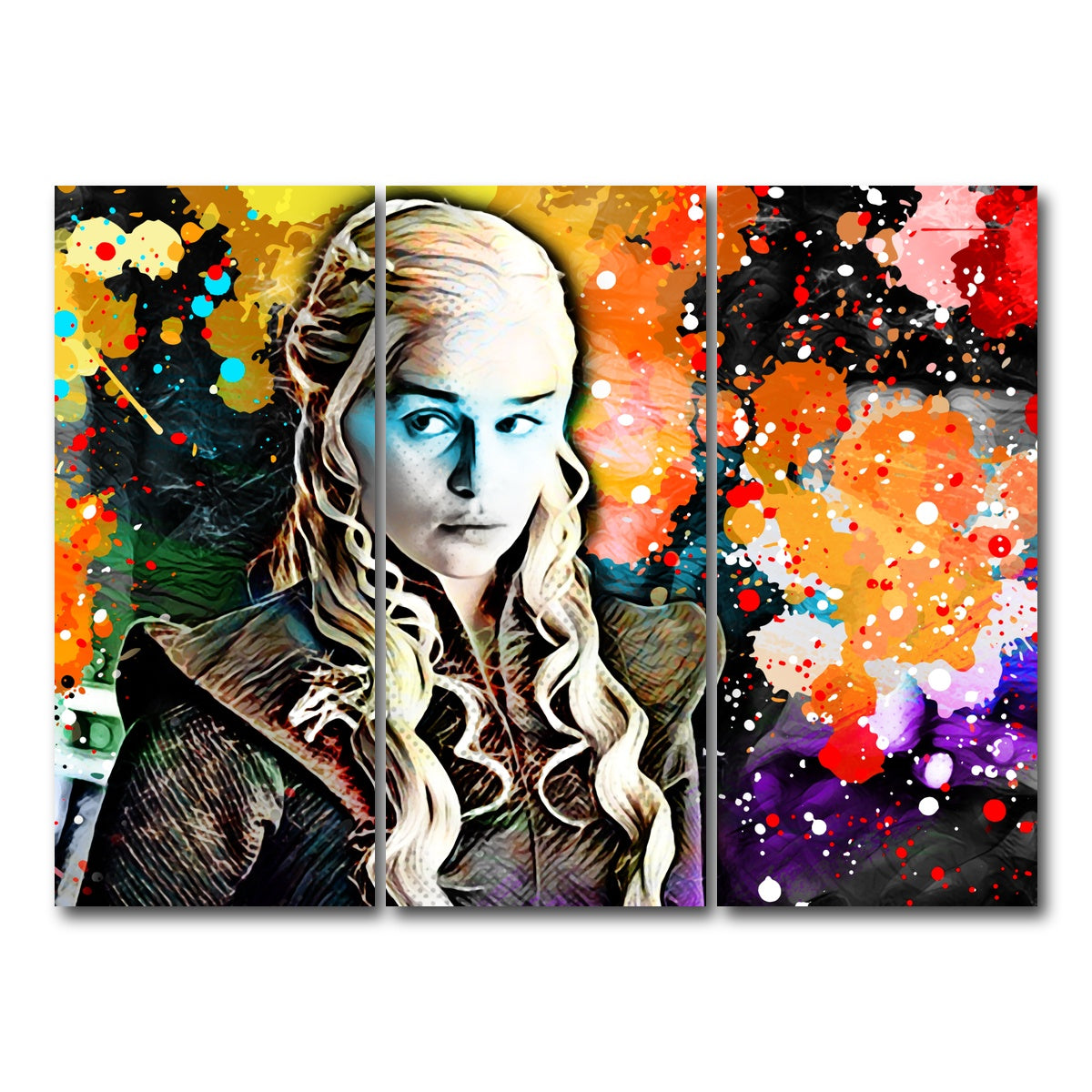 AUTO-MOCKUP WHITE | daenerys | 3 Piece | Gallery Wrap Canvas | group=8x18