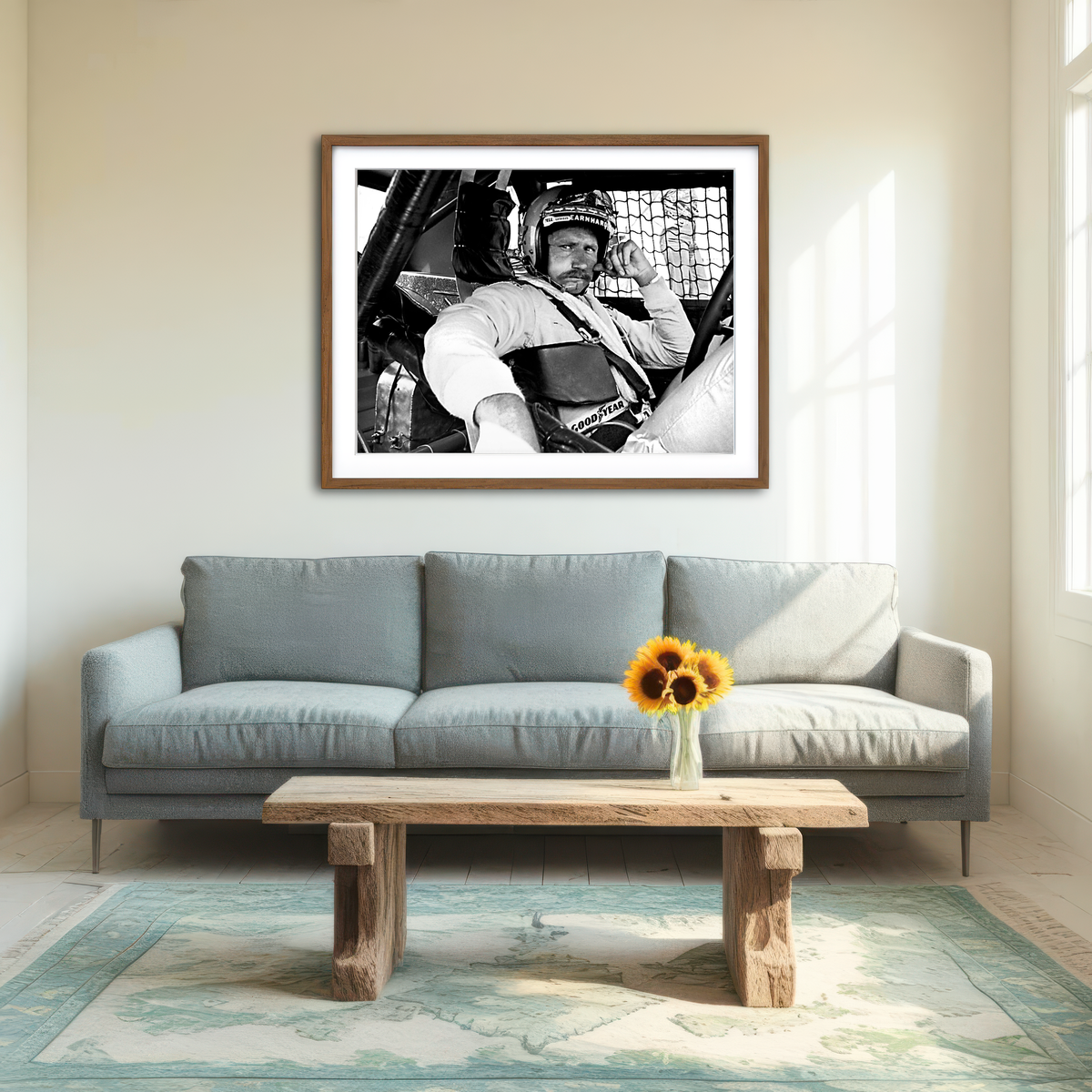 AUTO-MOCKUP ROOM | Dale Earnhardt Wall Art