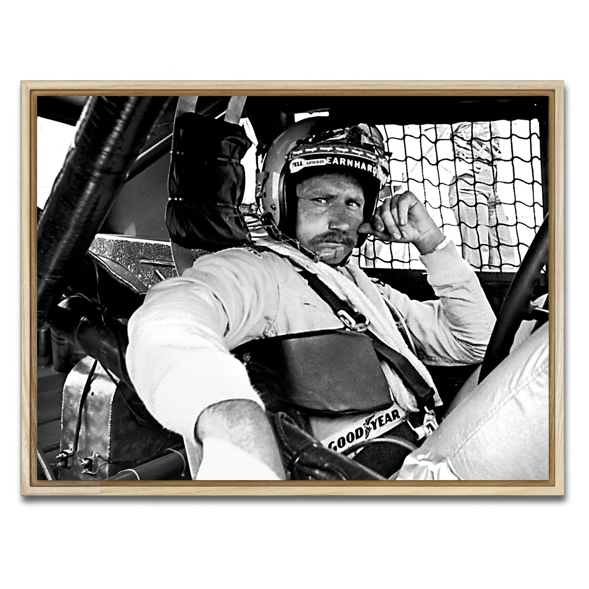 AUTO-MOCKUP WHITE | dale earnhardt | 1 Piece | Natural Framed Canvas | group=4x3