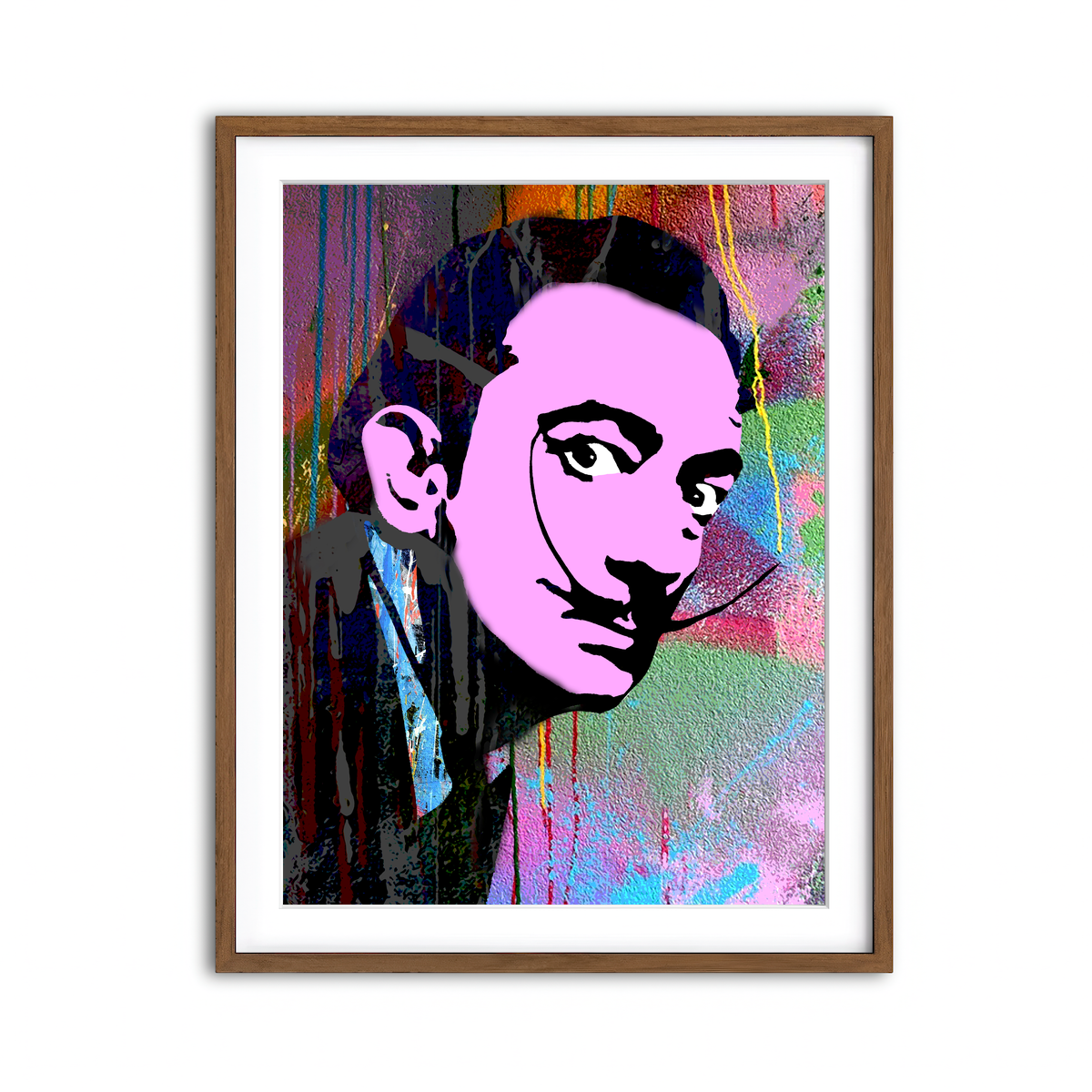 Framed Print 3x4 Walnut