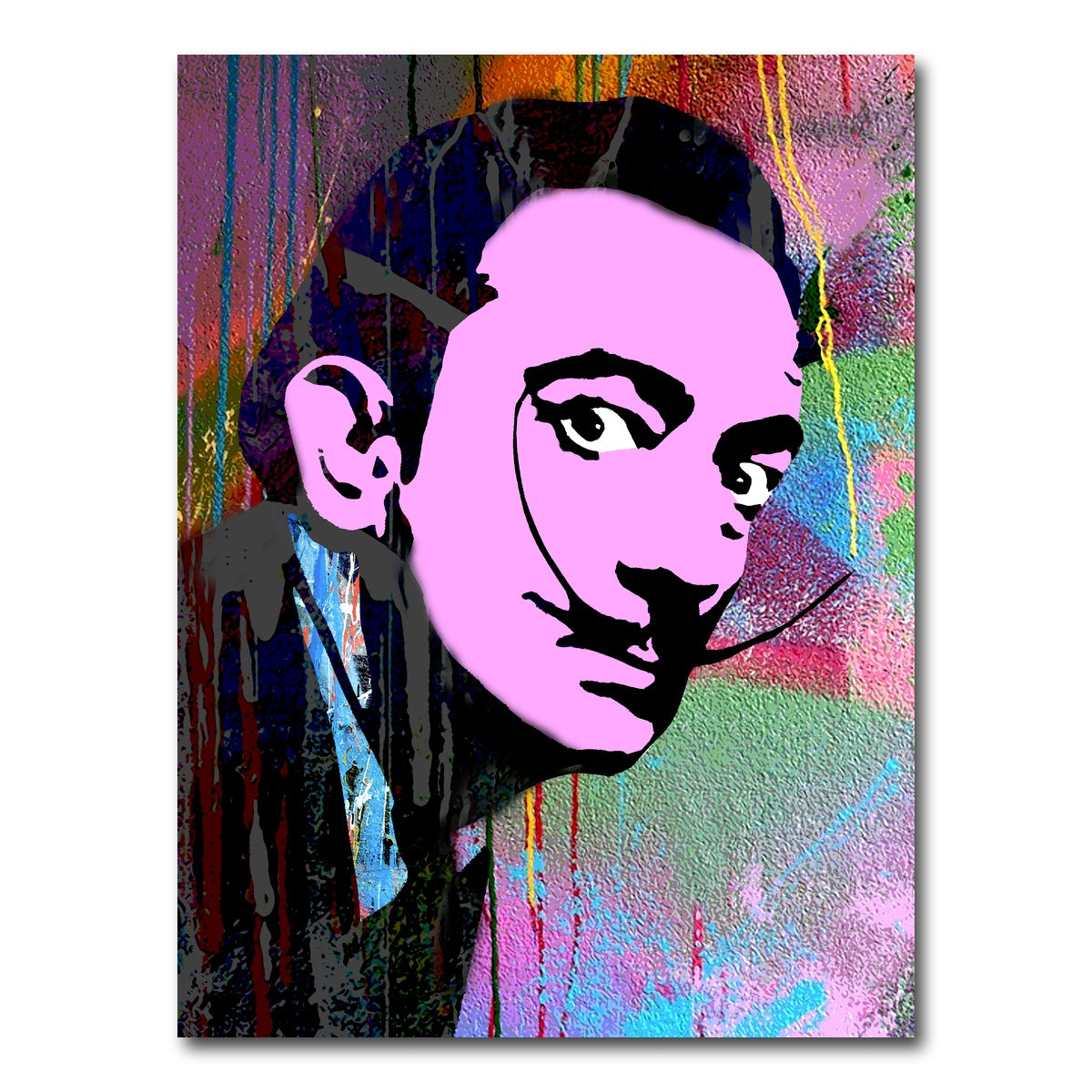 AUTO-MOCKUP WHITE | dali | 1 Piece | Gallery Wrap Canvas | group=3x4