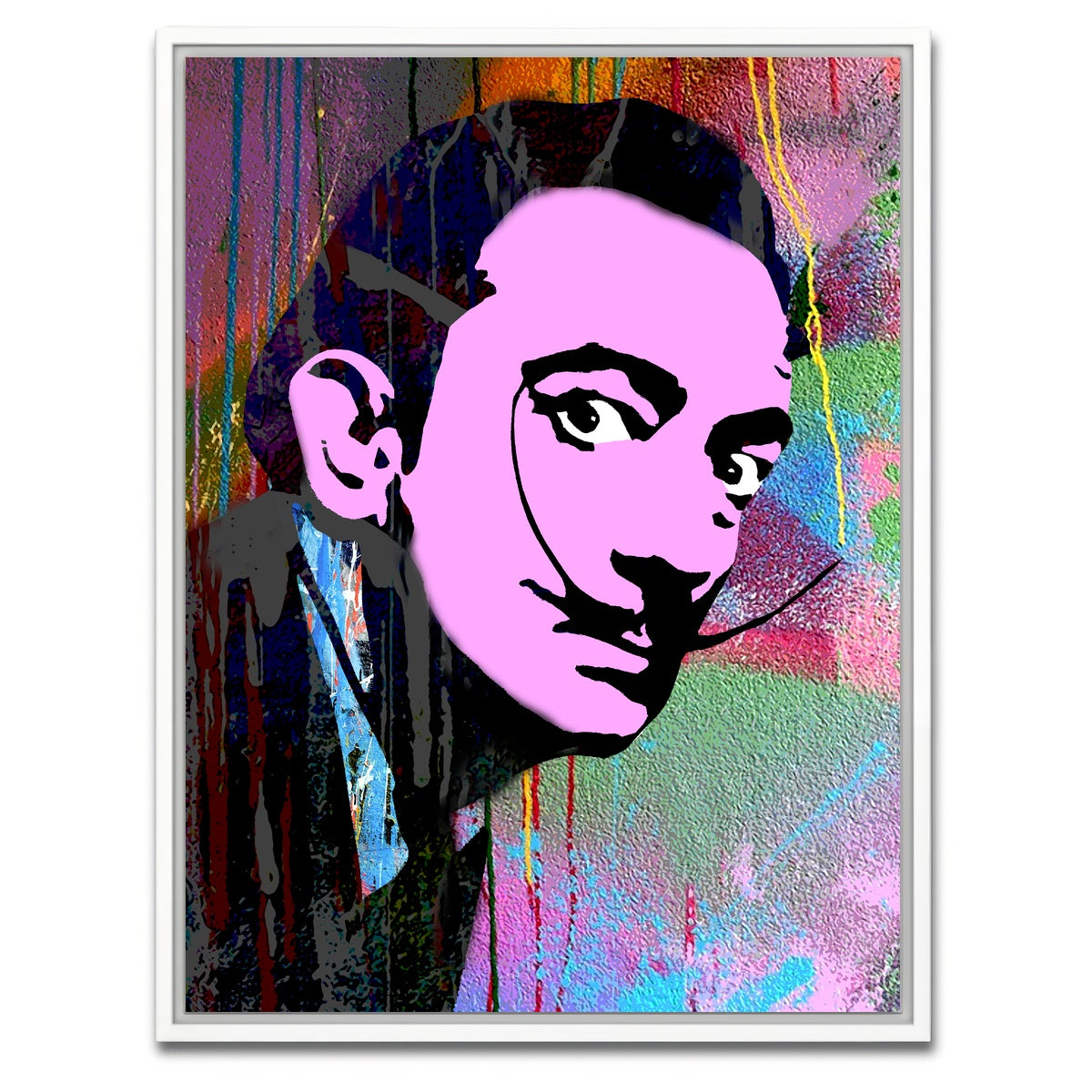 AUTO-MOCKUP WHITE | dali | 1 Piece | White Framed Canvas | group=3x4