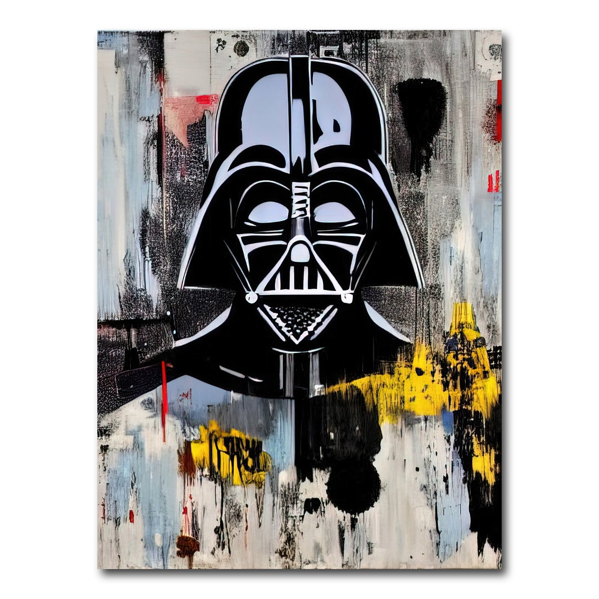 AUTO-MOCKUP WHITE | darth vader | 1 Piece | Gallery Wrap Canvas | group=3x4