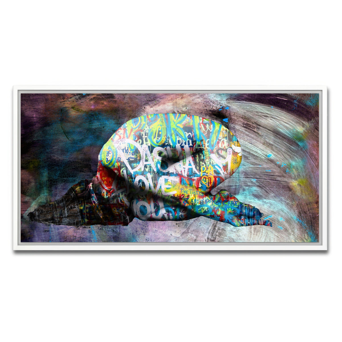 AUTO-MOCKUP WHITE | dasha love you | 1 Piece | White Framed Canvas | group=2x1