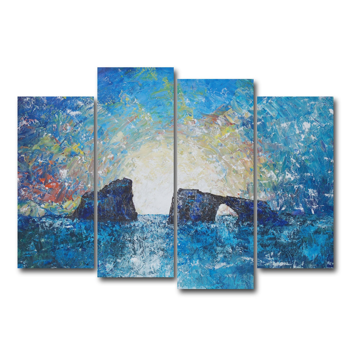 AUTO-MOCKUP WHITE | dawn at the gatekeepers | 4 Piece | Gallery Wrap Canvas | group=4_normal