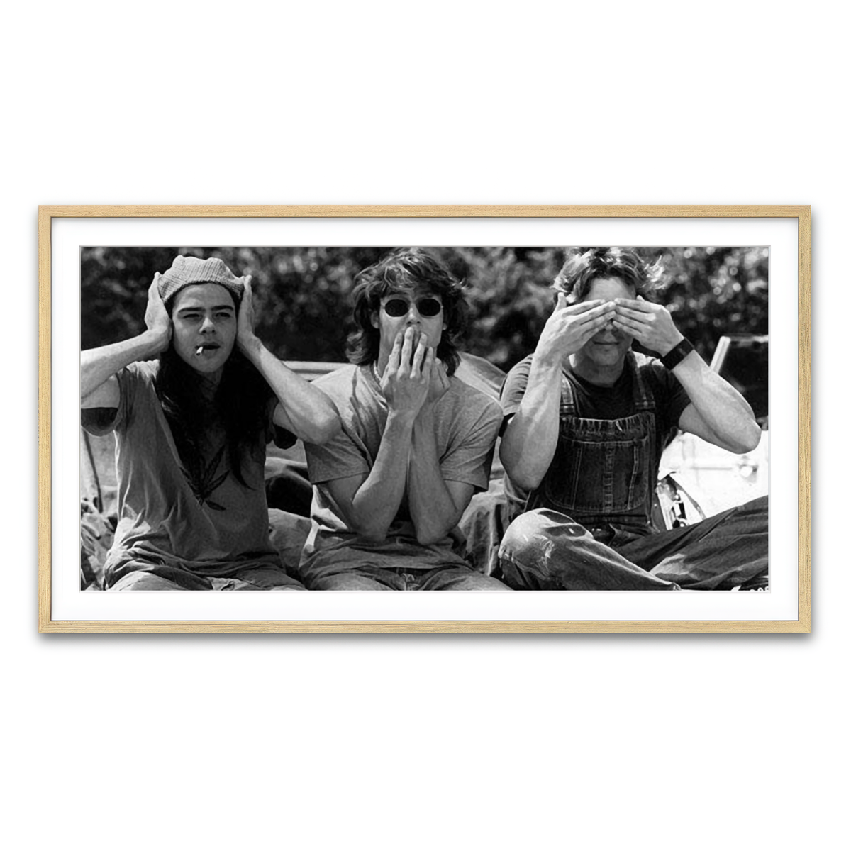 Framed Print 2x1 Natural