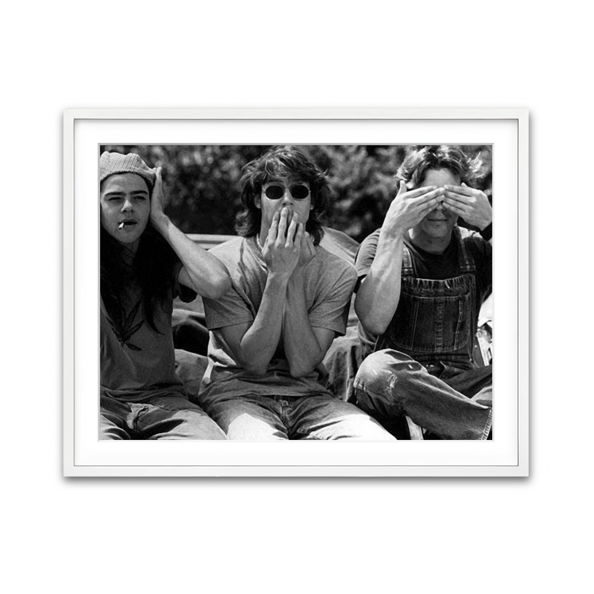 Framed Print 4x3 White