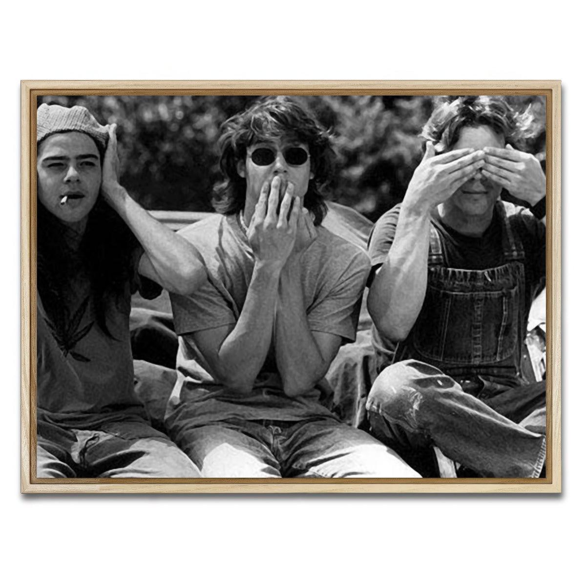 AUTO-MOCKUP WHITE | dazed and confused | 1 Piece | Natural Framed Canvas | group=4x3