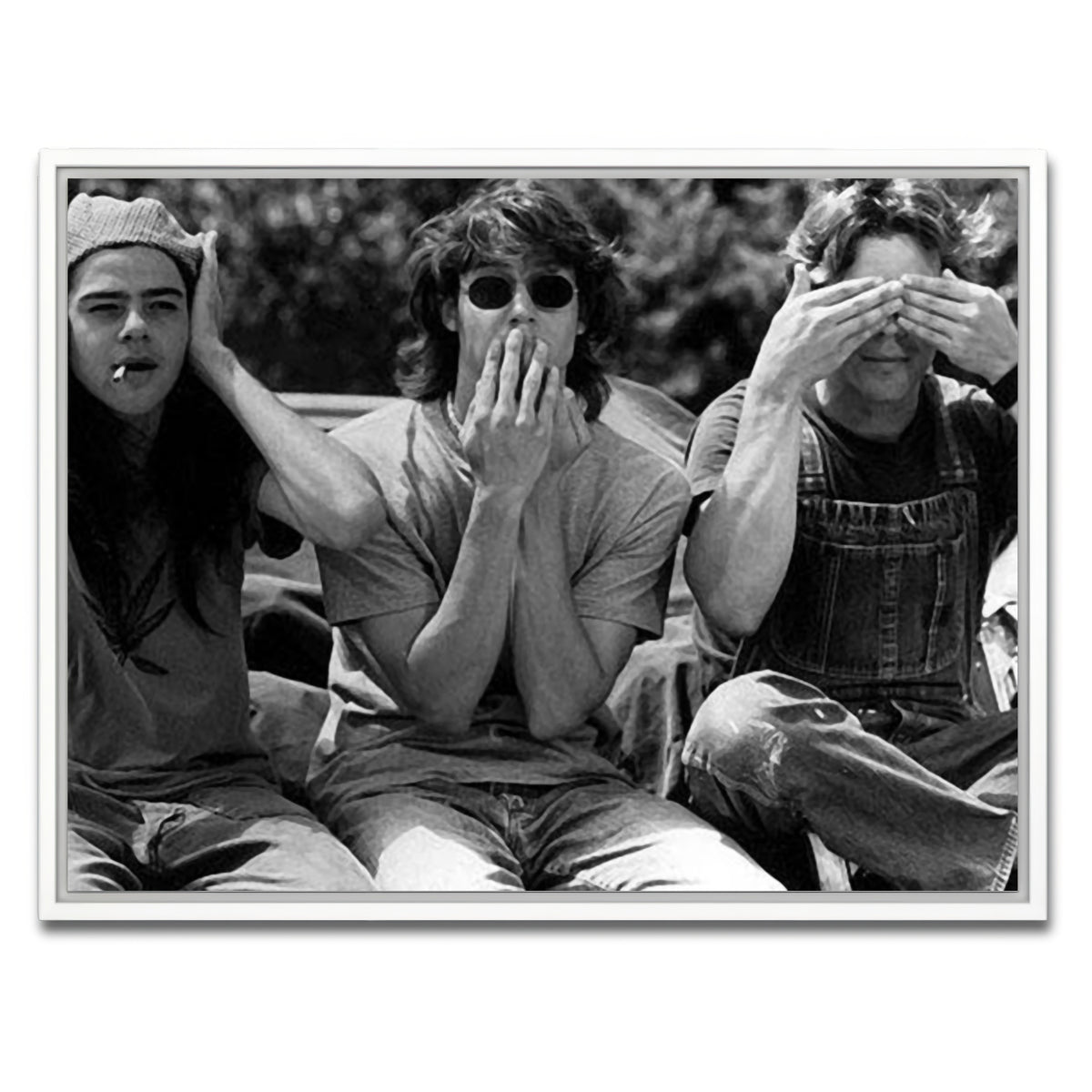 AUTO-MOCKUP WHITE | dazed and confused | 1 Piece | White Framed Canvas | group=4x3