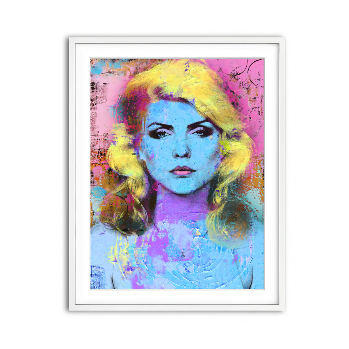 Framed Print 3x4 White