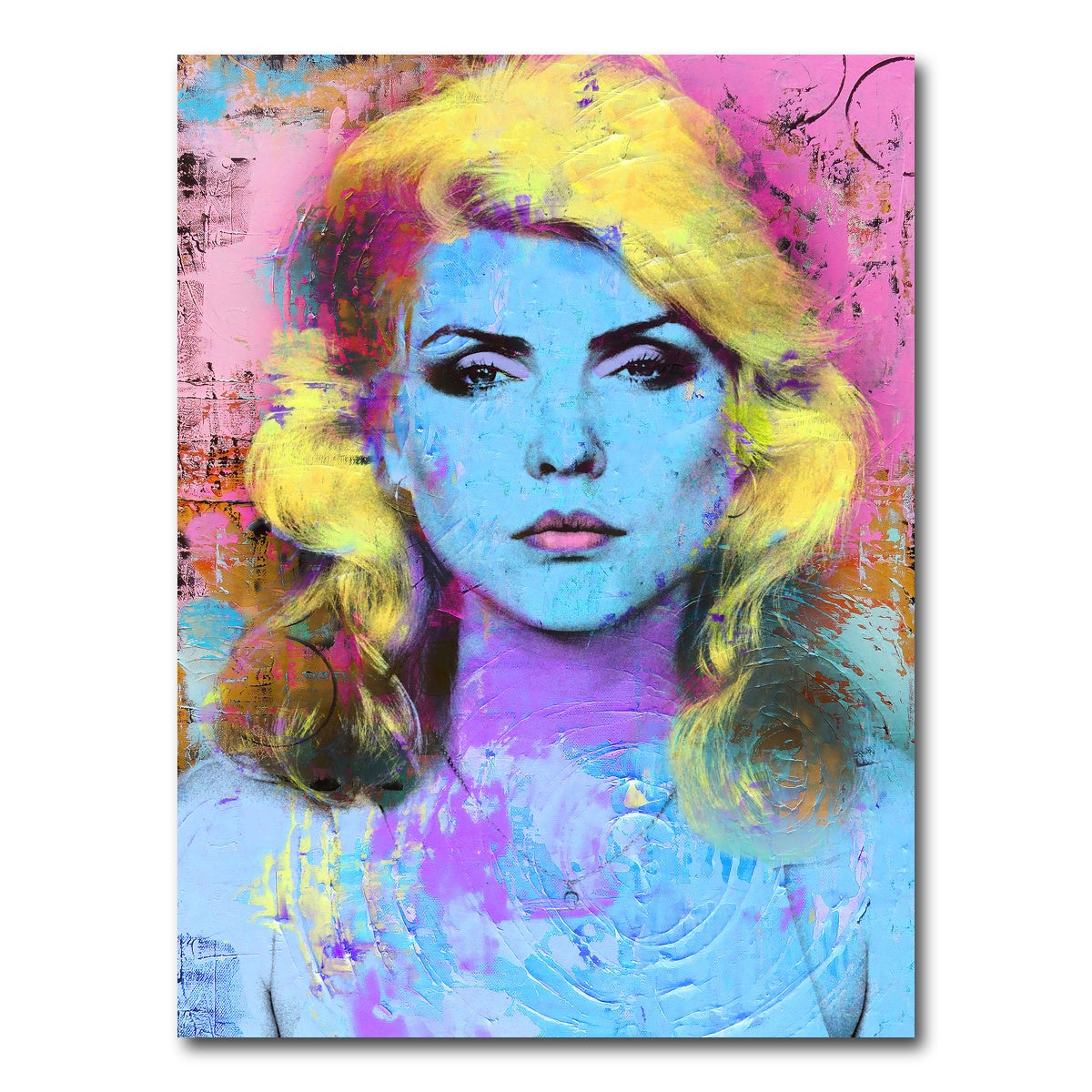 AUTO-MOCKUP WHITE | debbie harry | 1 Piece | Gallery Wrap Canvas | group=3x4