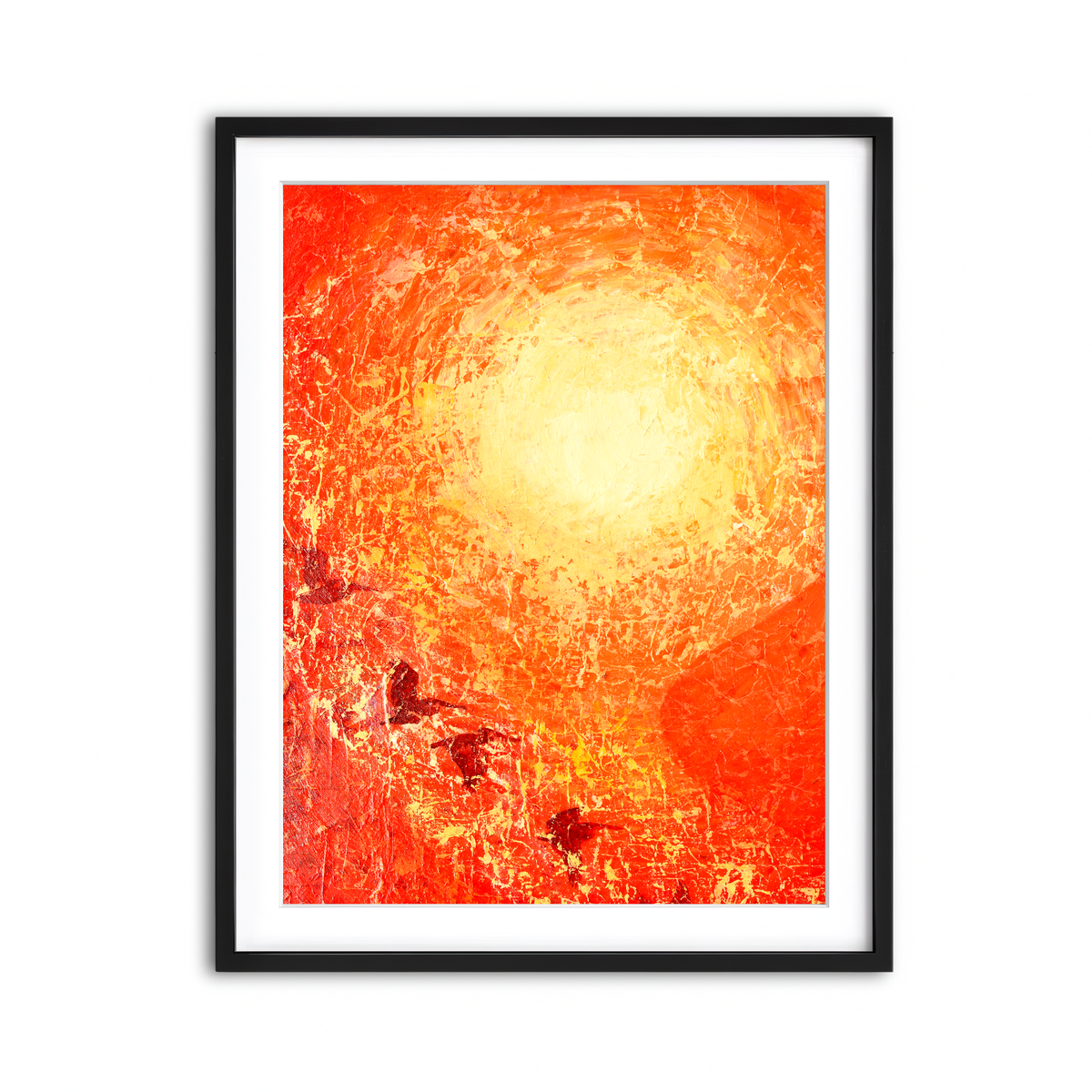 Framed Print 3x4 Black