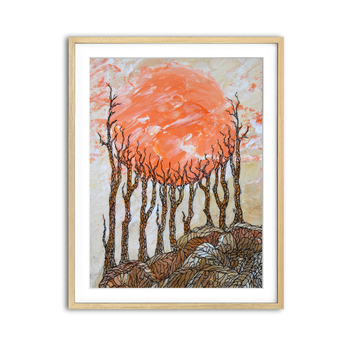 Framed Print 3x4 Natural