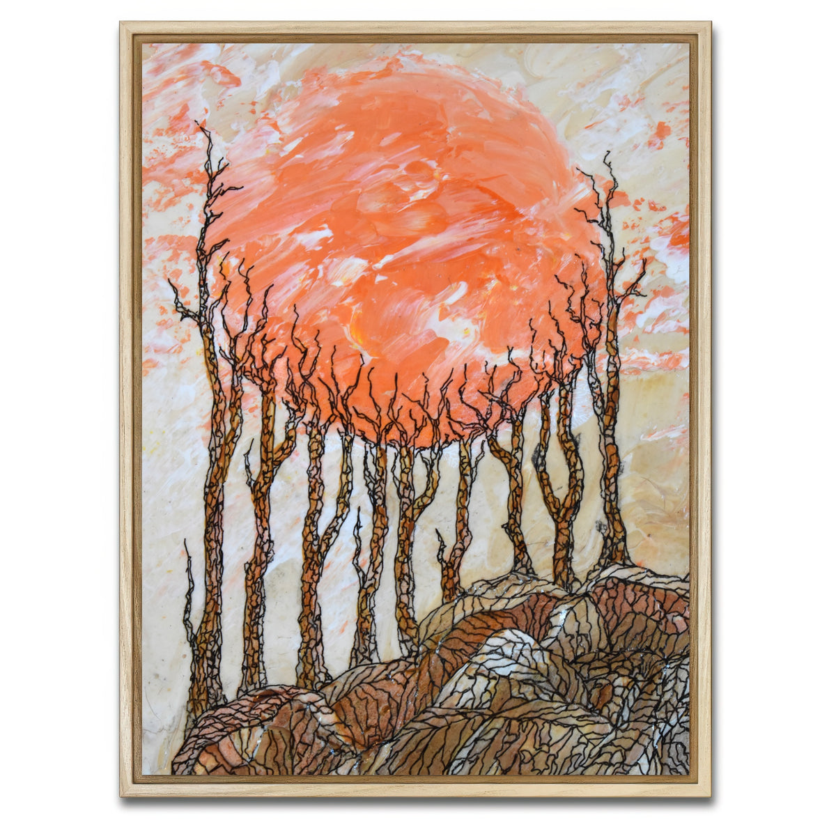 AUTO-MOCKUP WHITE | desire to dream | 1 Piece | Natural Framed Canvas | group=3x4