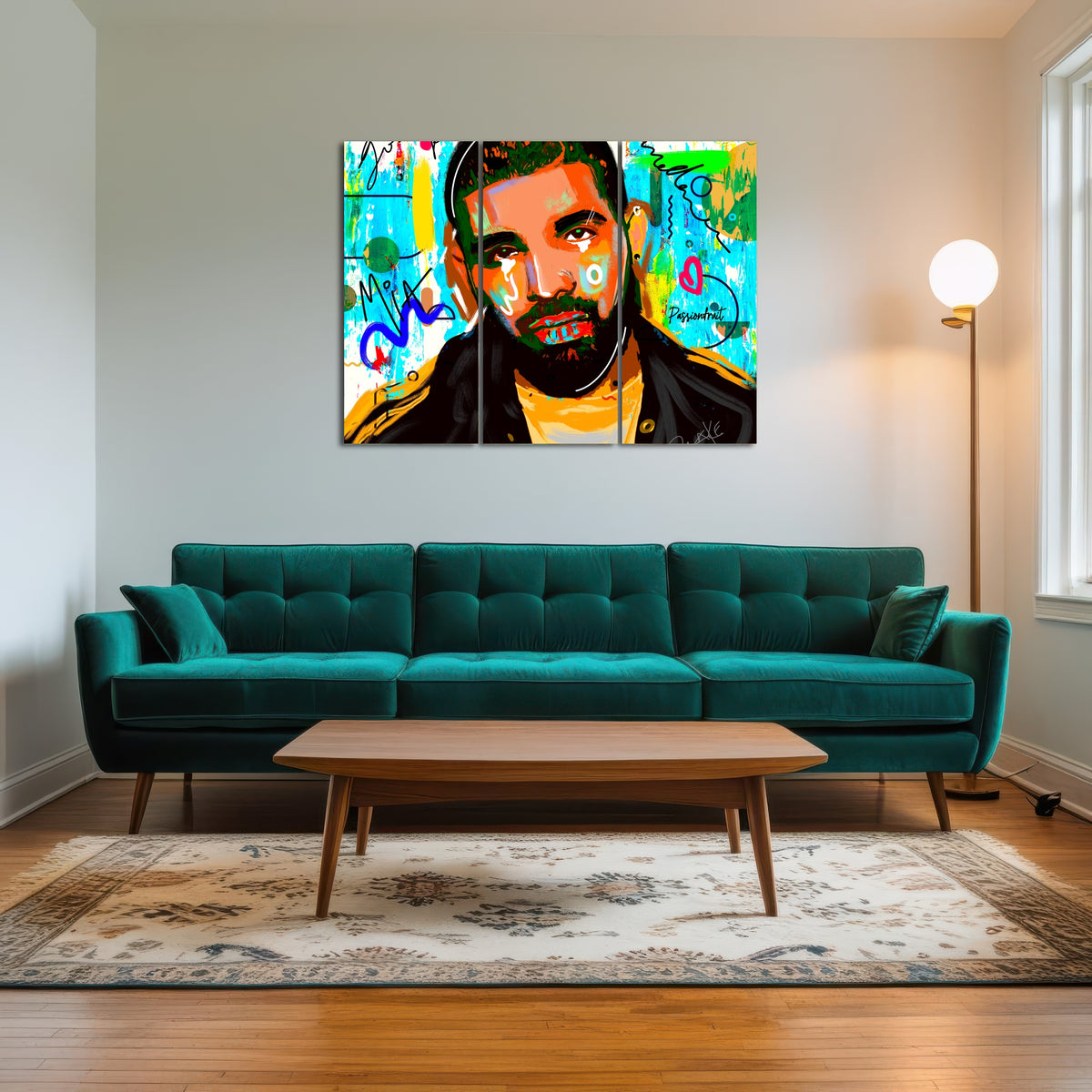 AUTO-MOCKUP ROOM | drake Graffiti