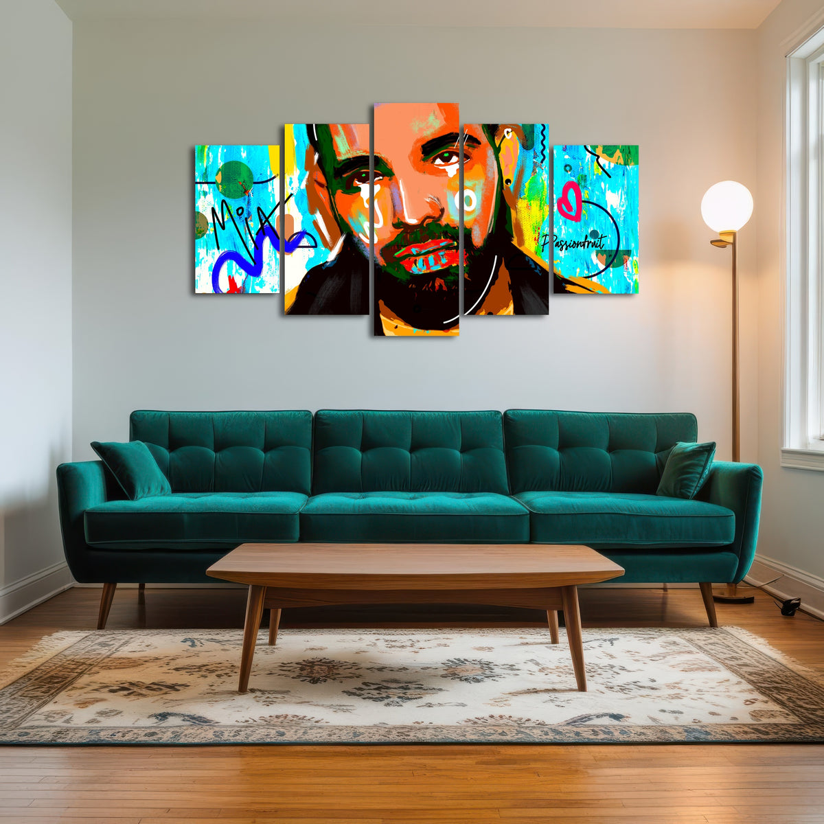 AUTO-MOCKUP ROOM | drake Graffiti