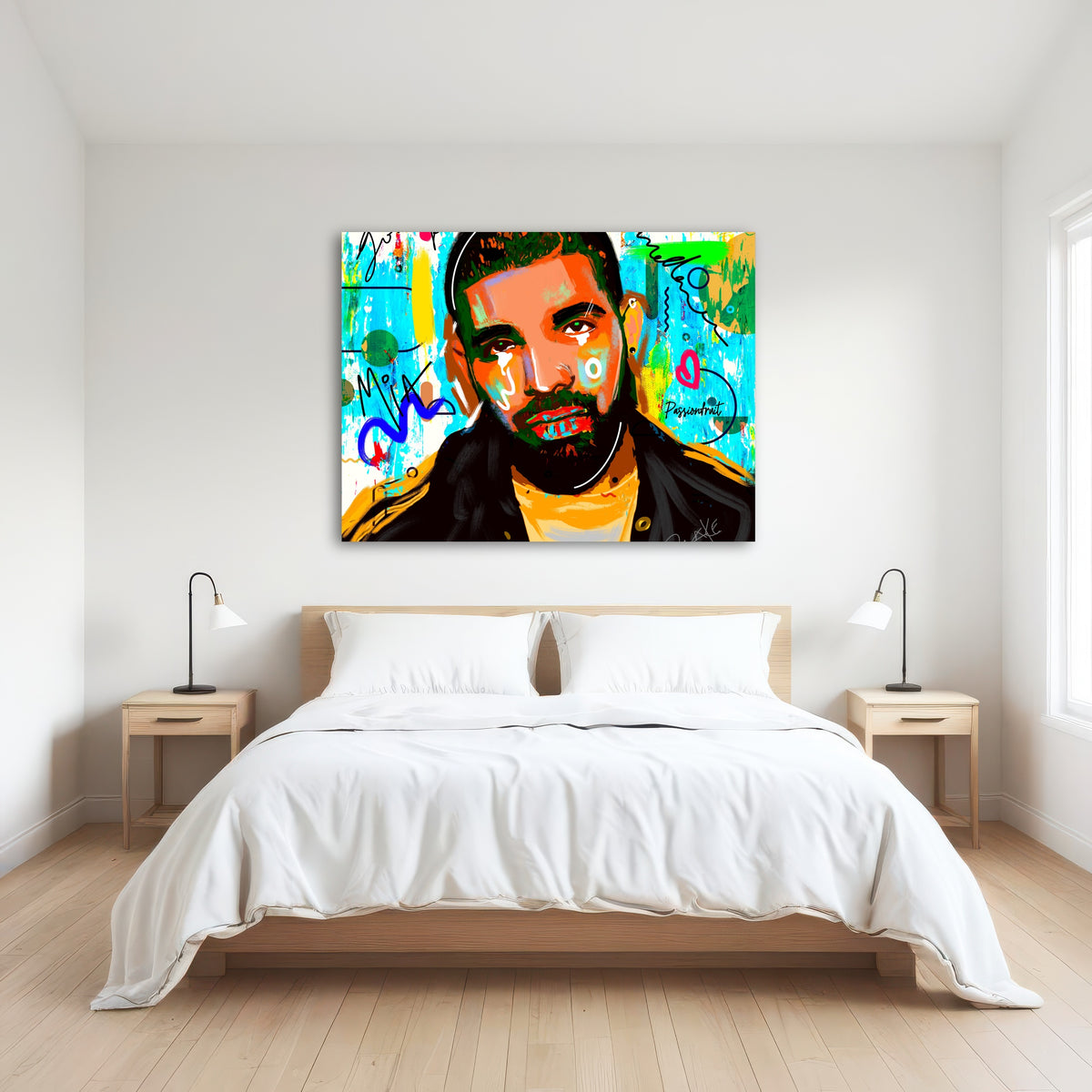 AUTO-MOCKUP ROOM | drake Graffiti