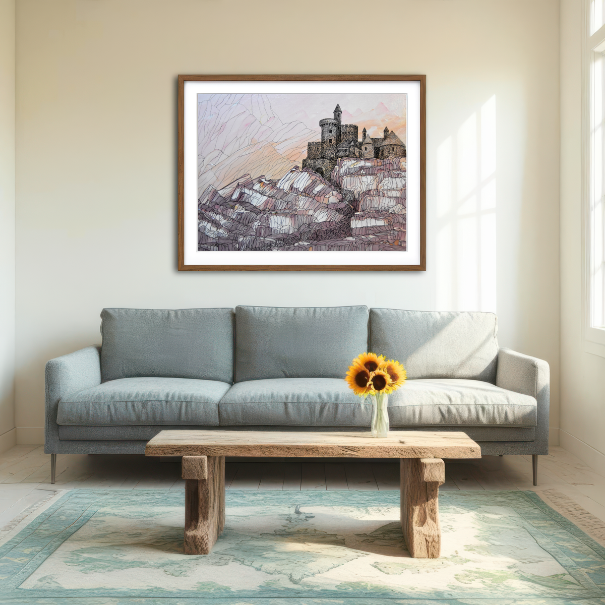 AUTO-MOCKUP ROOM | Dream Art Studio Wall Art