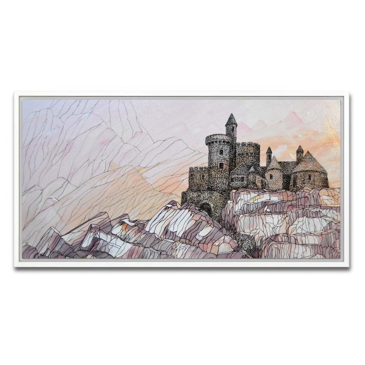 AUTO-MOCKUP WHITE | dream art studio | 1 Piece | White Framed Canvas | group=2x1