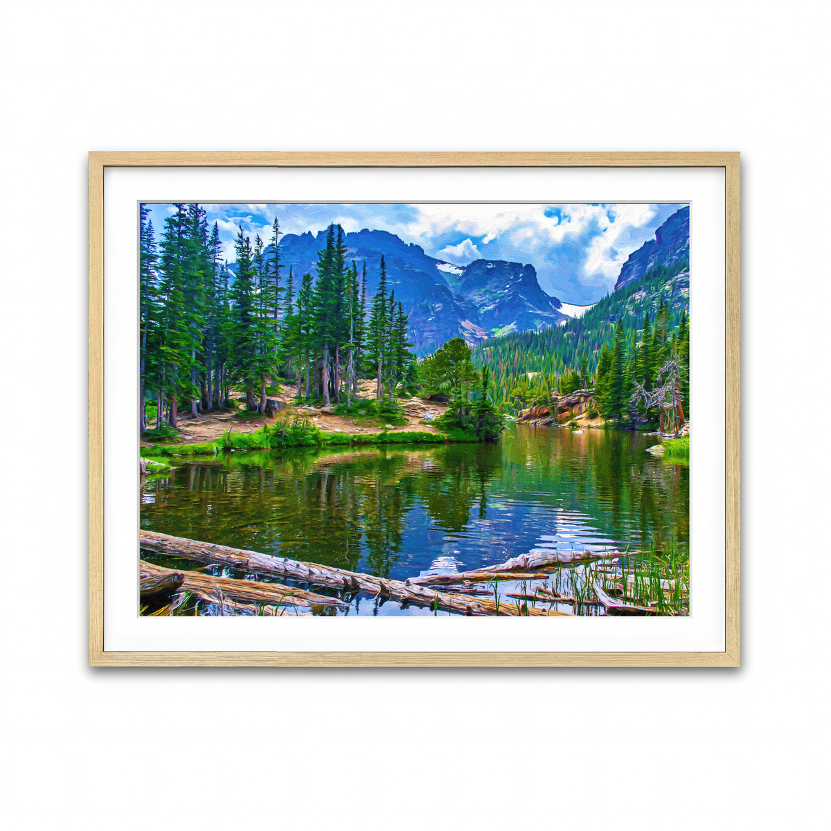 Framed Print 4x3 Natural