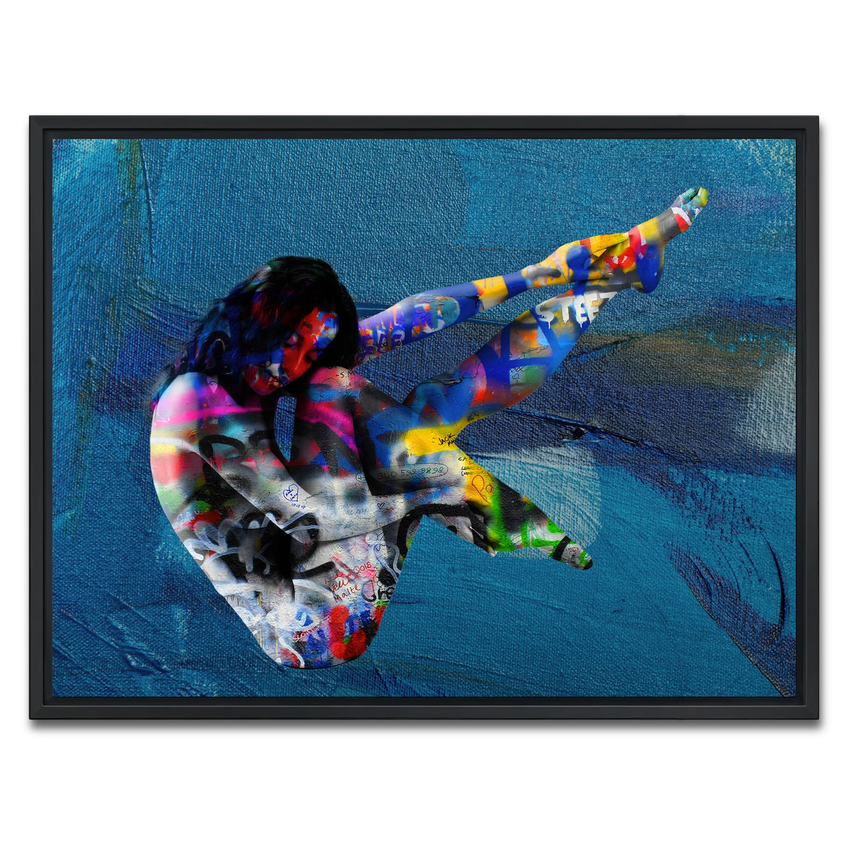 AUTO-MOCKUP WHITE | dreamer | 1 Piece | Black Framed Canvas | group=4x3