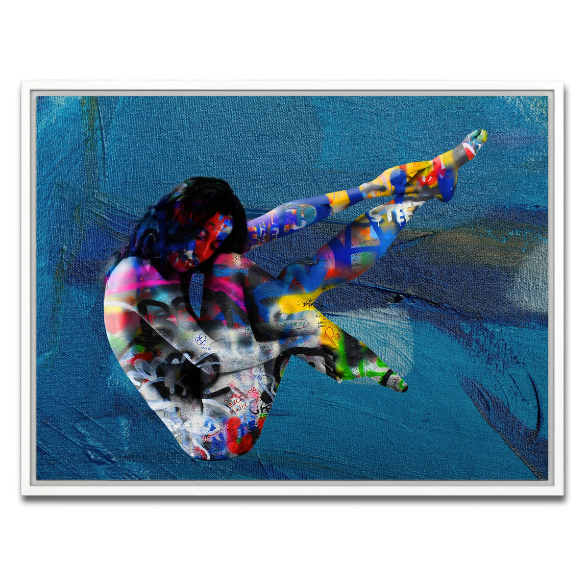 AUTO-MOCKUP WHITE | dreamer | 1 Piece | White Framed Canvas | group=4x3