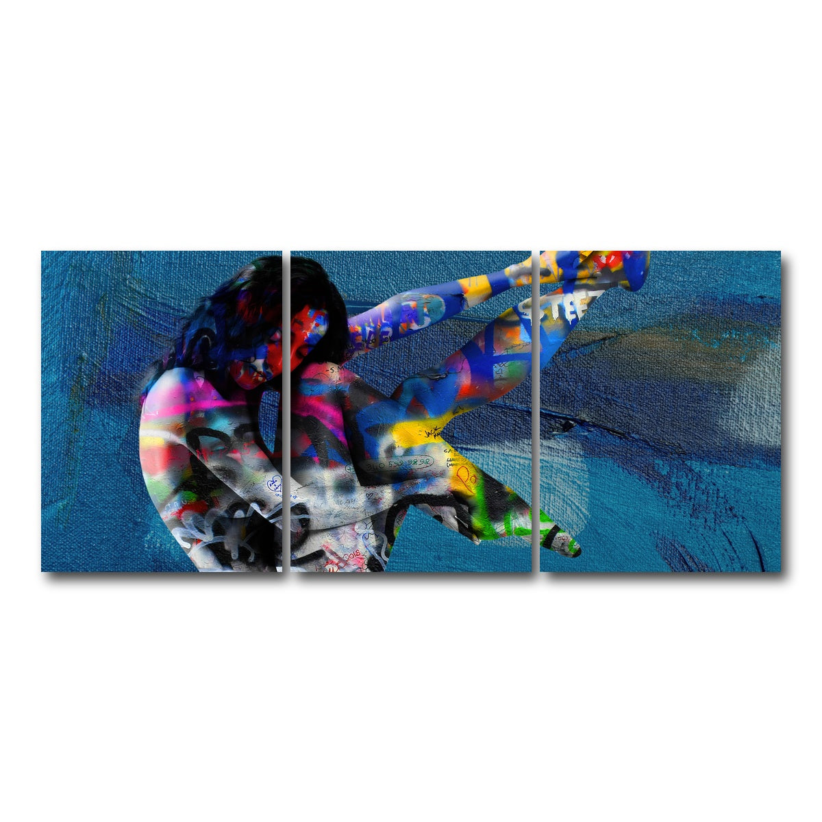 AUTO-MOCKUP WHITE | dreamer | 3 Piece | Gallery Wrap Canvas | group=18x24