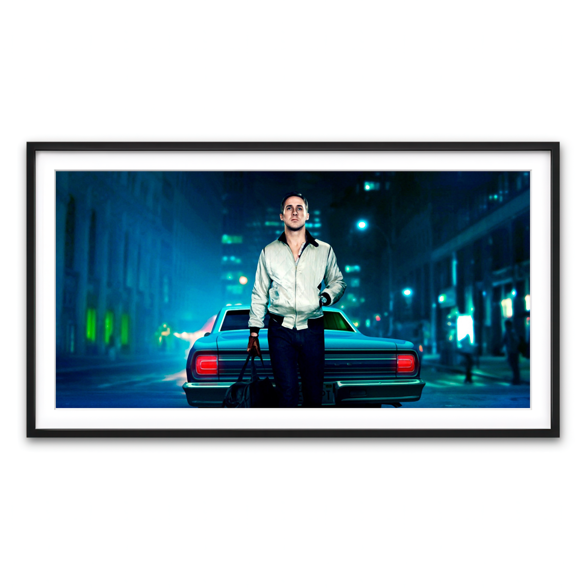 Framed Print 2x1 Black