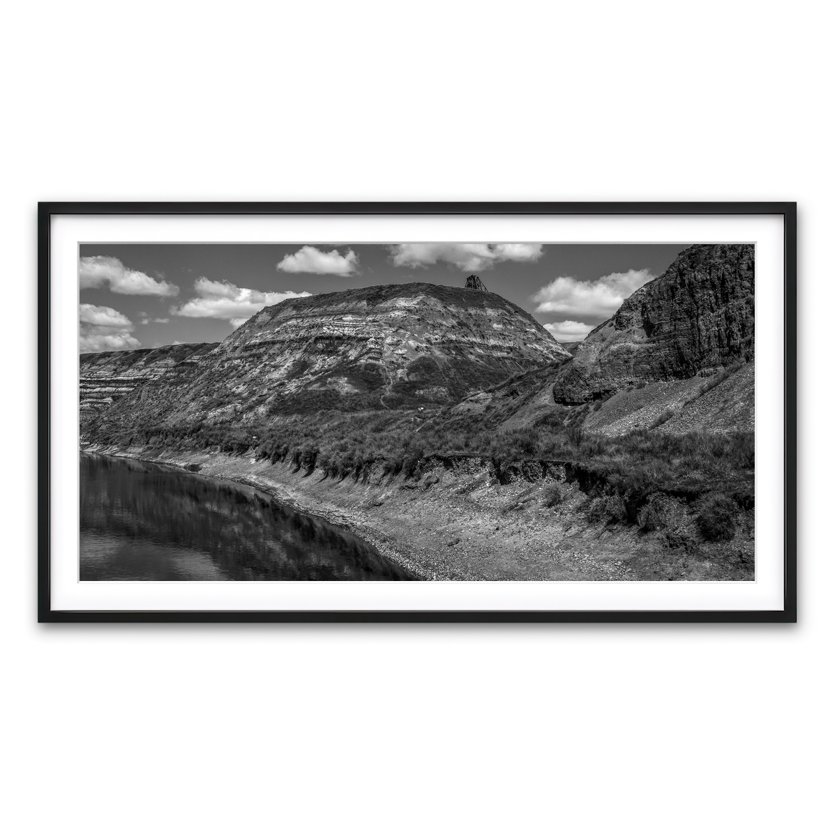Framed Print 2x1 Black