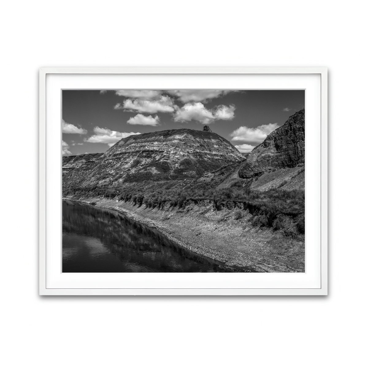 Framed Print 4x3 White