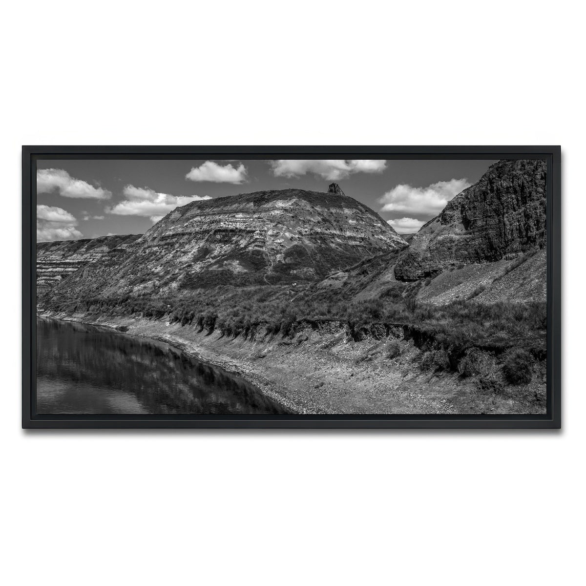 AUTO-MOCKUP WHITE | drumheller | 1 Piece | Black Framed Canvas | group=2x1