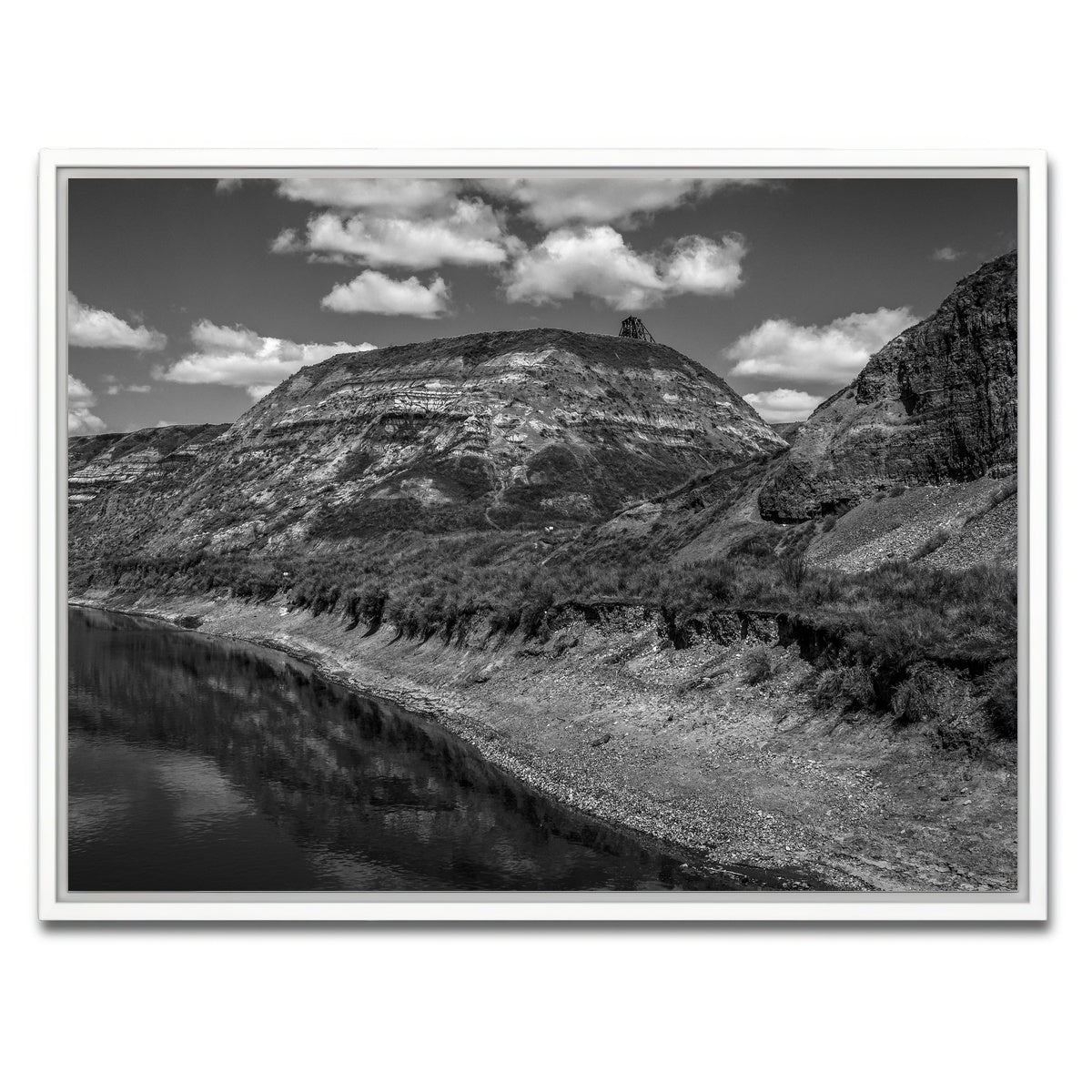 AUTO-MOCKUP WHITE | drumheller | 1 Piece | White Framed Canvas | group=4x3
