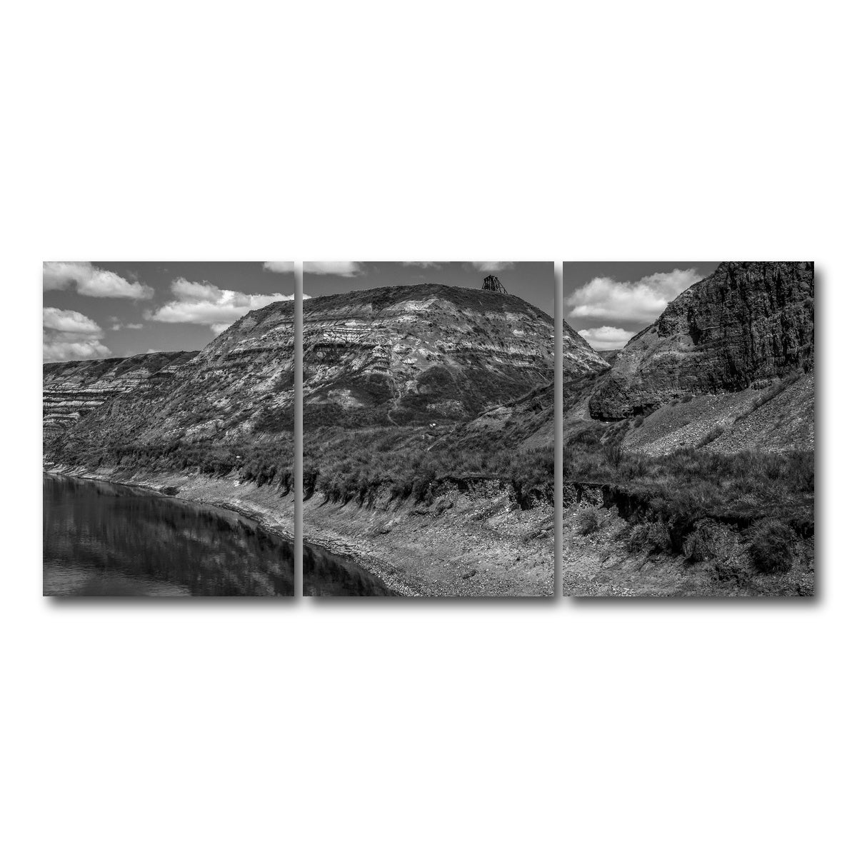 AUTO-MOCKUP WHITE | drumheller | 3 Piece | Gallery Wrap Canvas | group=18x24
