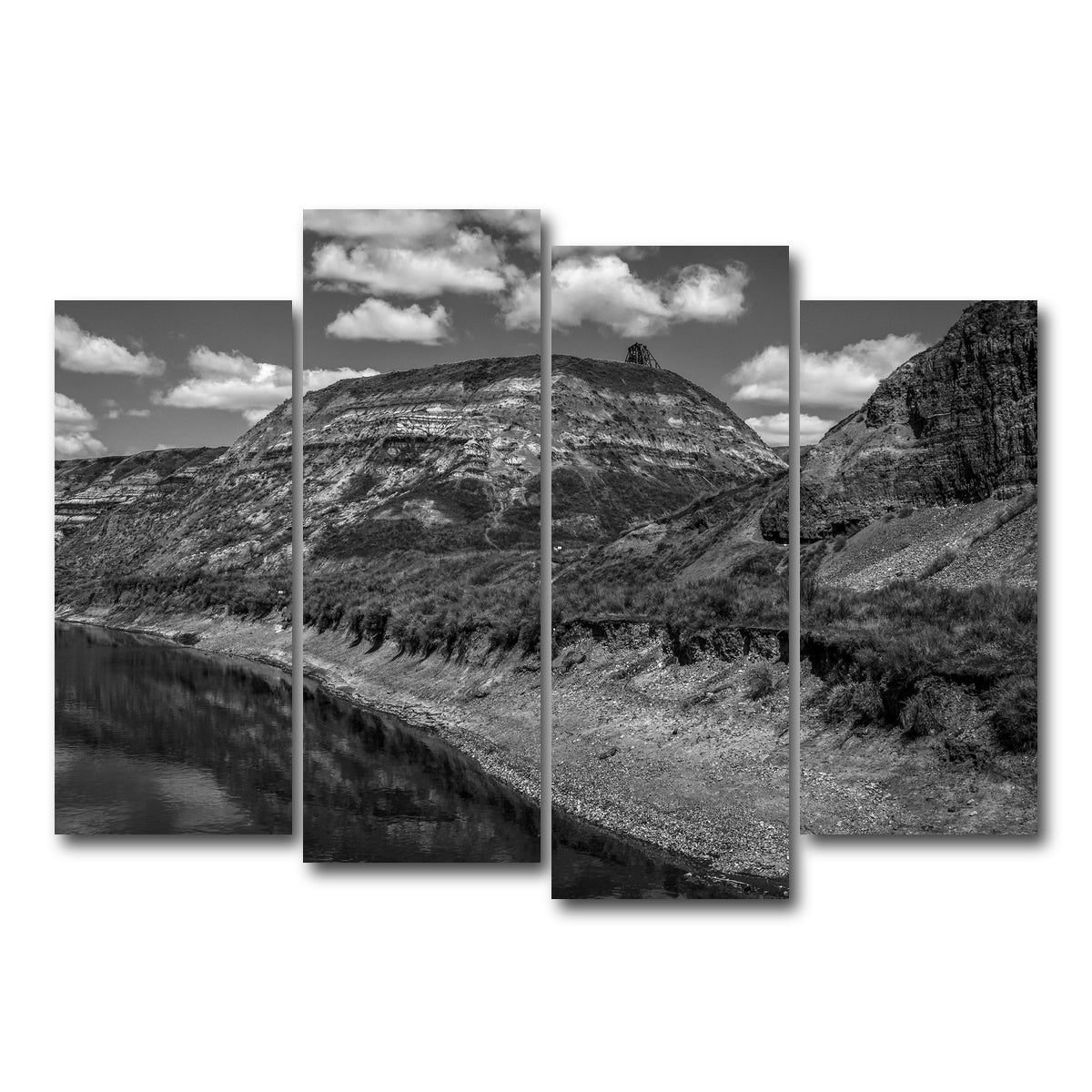 AUTO-MOCKUP WHITE | drumheller | 4 Piece | Gallery Wrap Canvas | group=4_normal