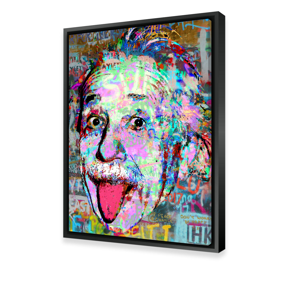 Einstein Heavy Graffiti Wall Art