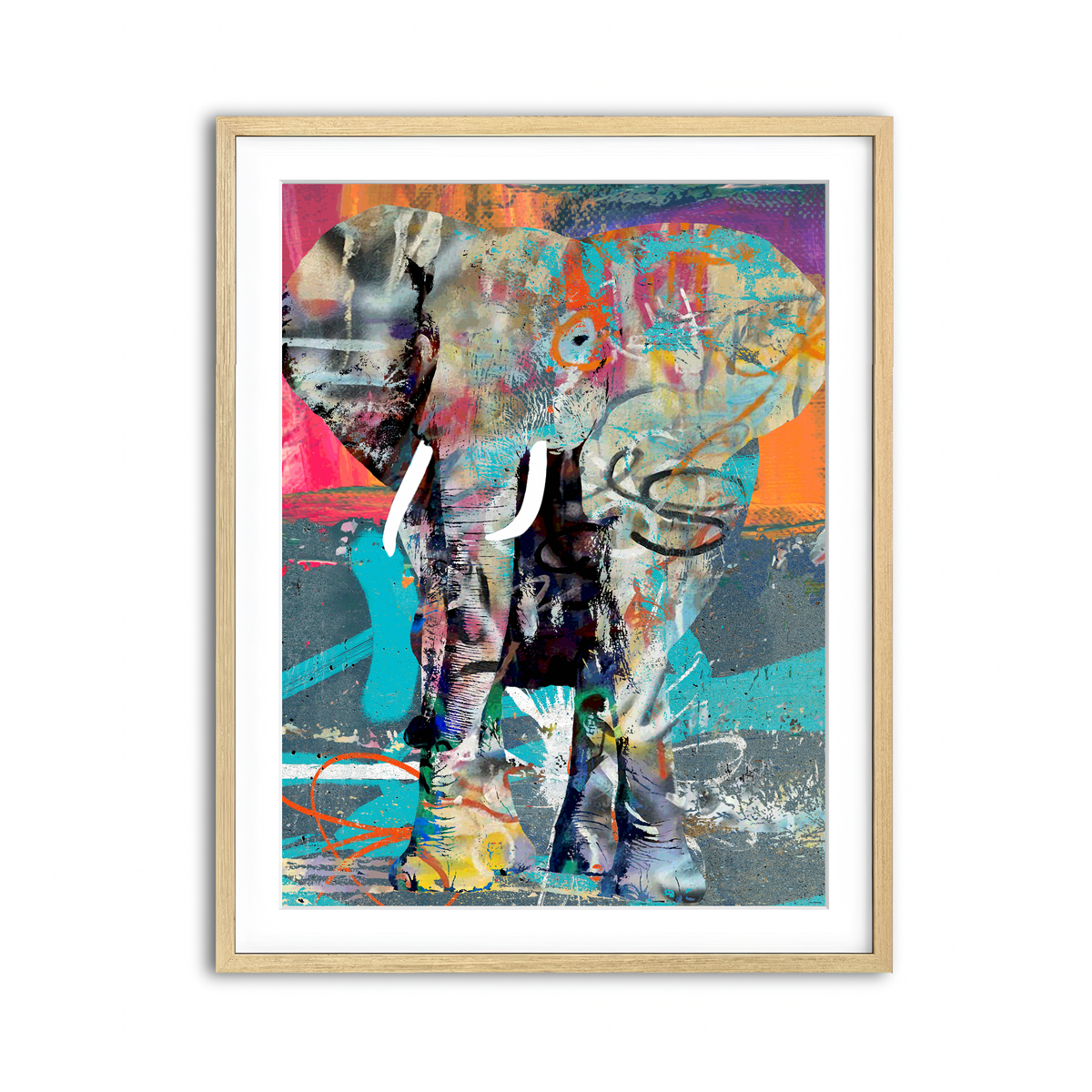 Framed Print 3x4 Natural