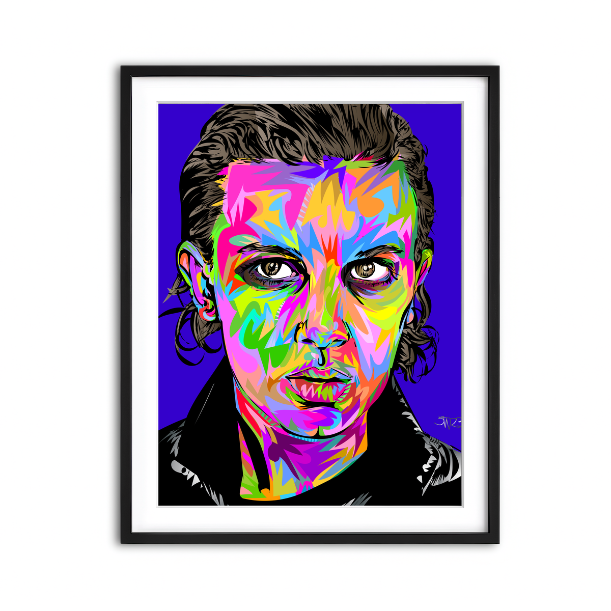 Framed Print 3x4 Black