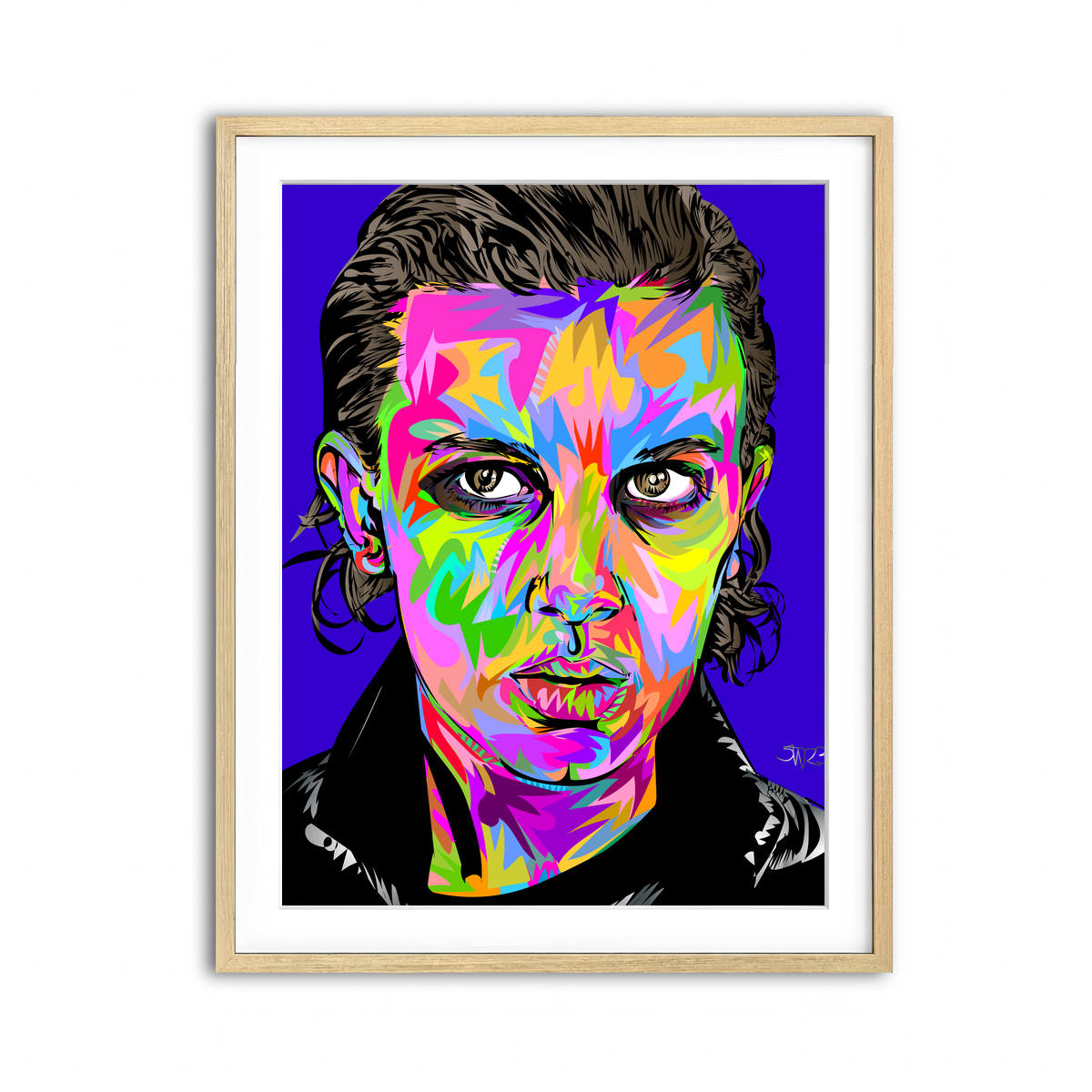 Framed Print 3x4 Natural