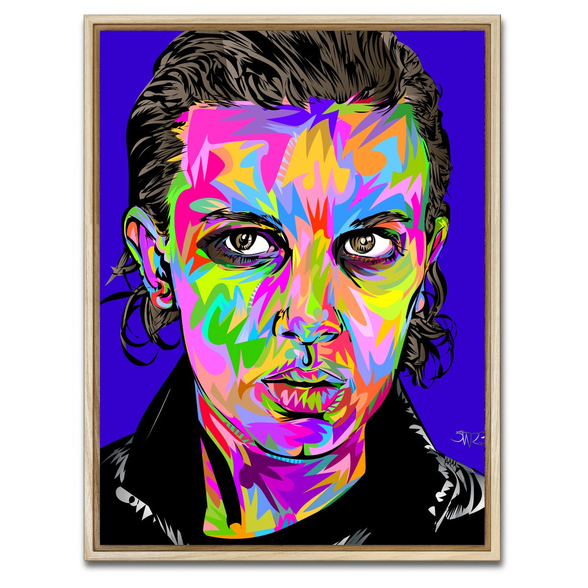 AUTO-MOCKUP WHITE | eleven 2 | 1 Piece | Natural Framed Canvas | group=3x4