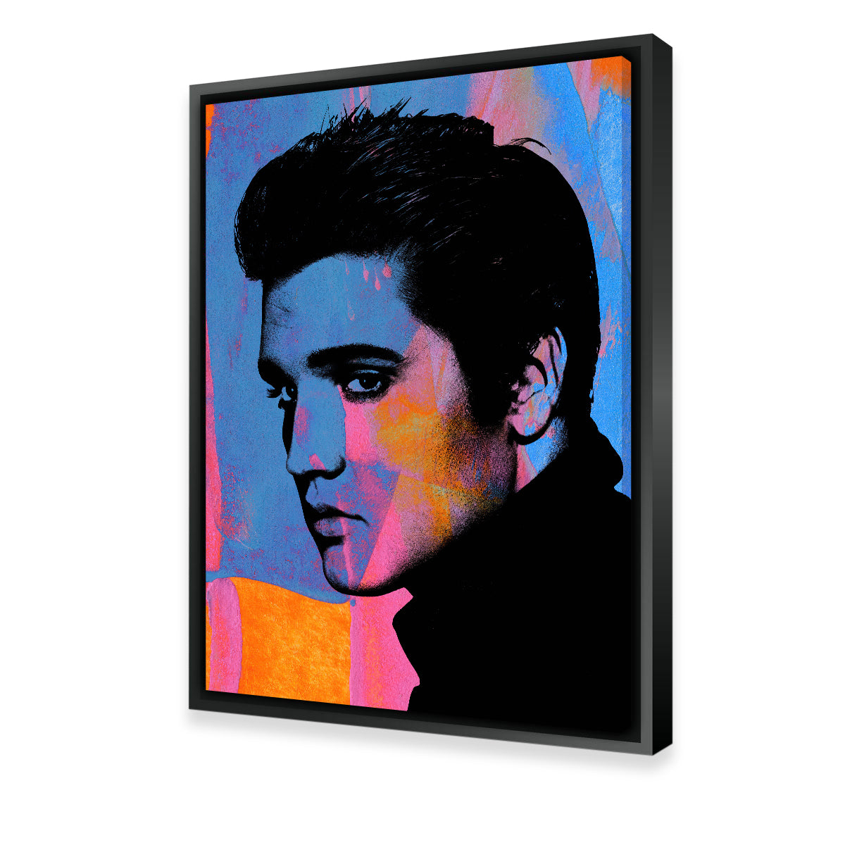 Elvis Bright Colors Wall Art