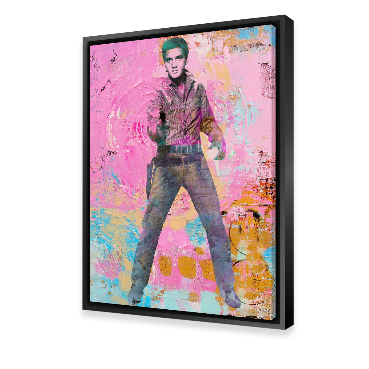 Elvis Circles Wall Art
