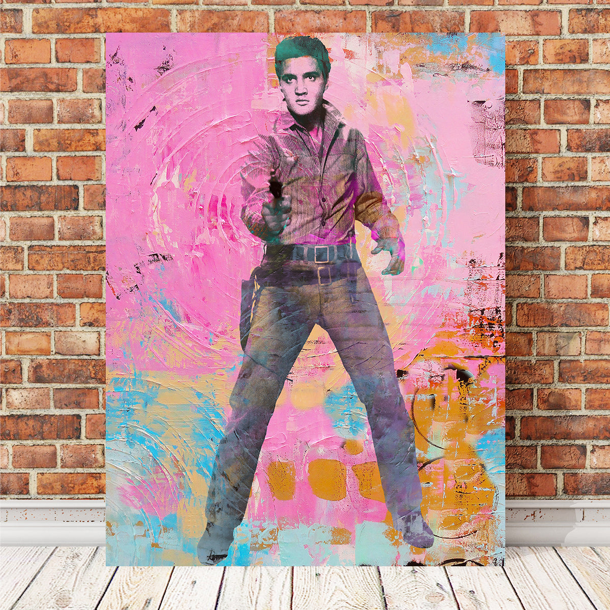 Elvis Circles Wall Art