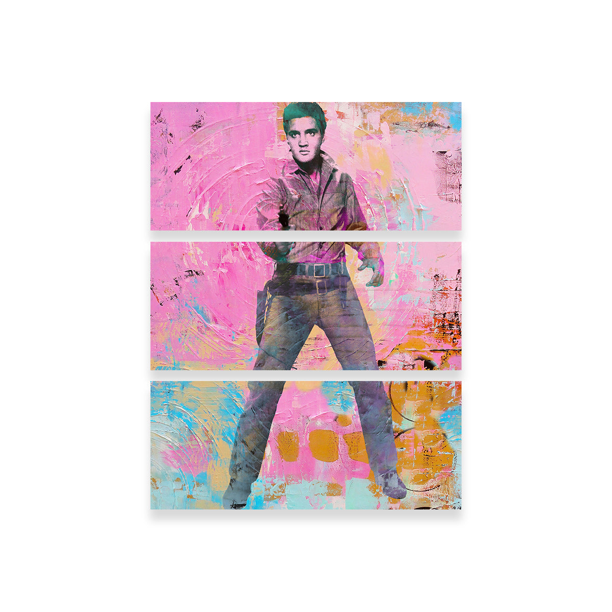 Elvis Circles Wall Art