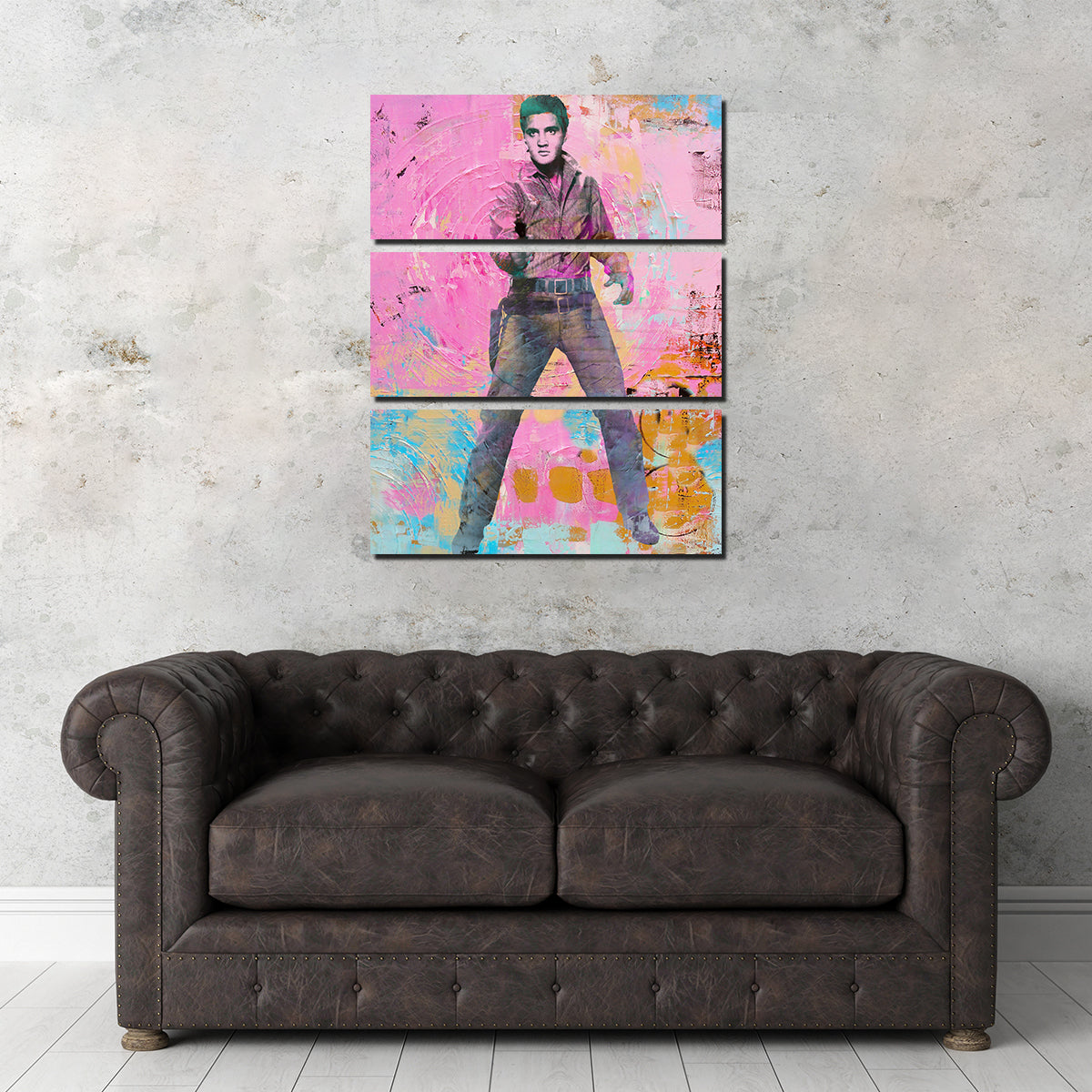 Elvis Circles Wall Art